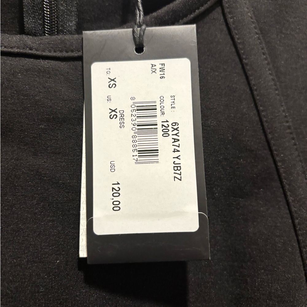 Armani Exchange Black Bodycon Dress - Picture 5 of 5